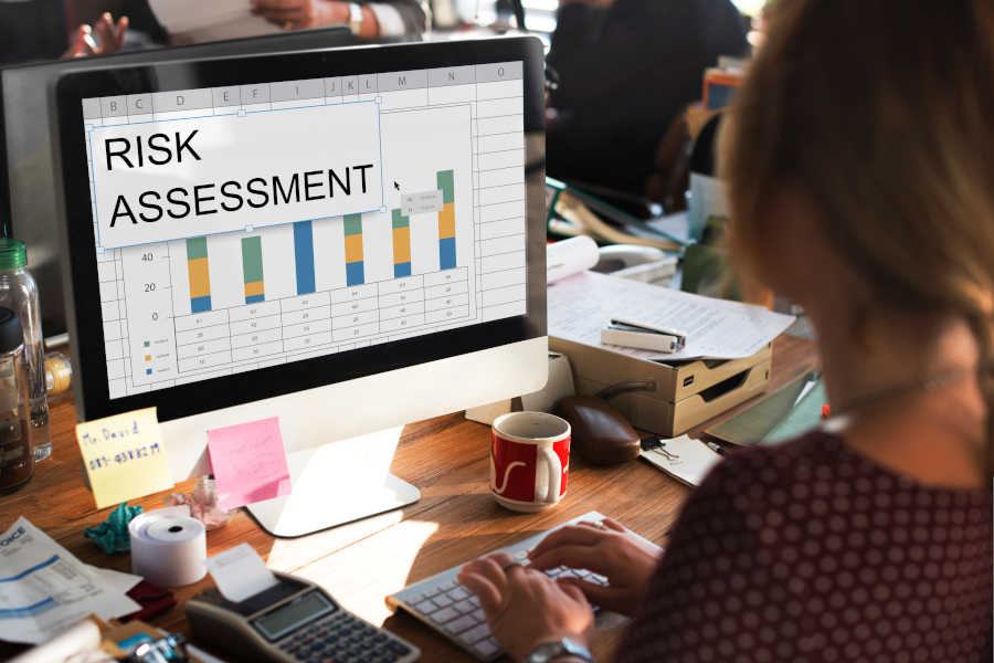Risk Assessment Graph Chart Spreadsheet Table Word